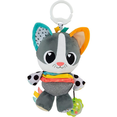 Игрушка с подвесом для малышей Котёнок Милли развивающая Lamaze Tomy 65961 1